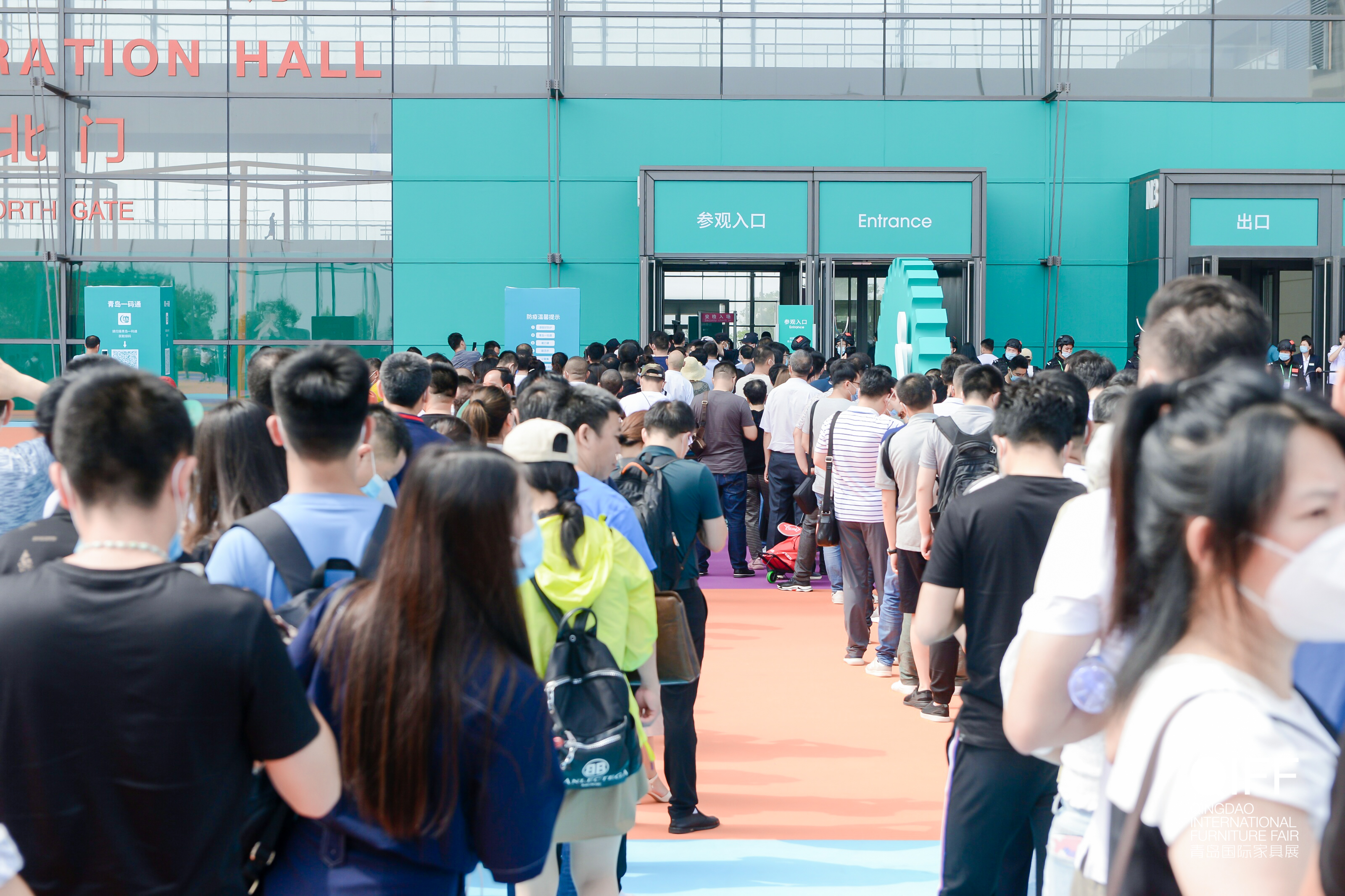 青島國際家具展展會現場